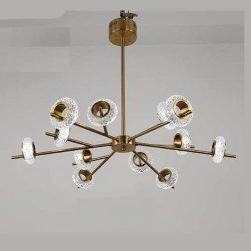 Đèn Chùm Vòng Tròn Pha Lê TTK 108/12 TK