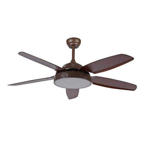 Quạt Trần Đèn Cánh Gỗ QT-1537