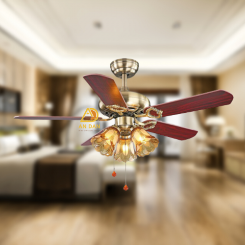 Quạt Trần Đèn Cổ Điển QT.42001