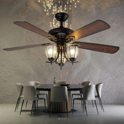 Quạt Trần Đèn Cổ Điển QT.5218