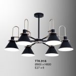 ĐÈN CHÙM HIỆN ĐẠI 355 TTK.91/6